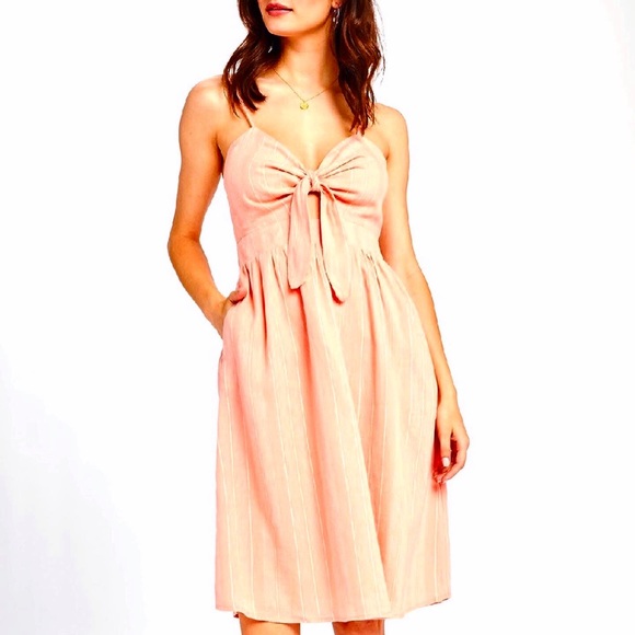 Gentle Fawn Dresses & Skirts - NWT GENTLE FAWN Coral Pinstripe Dress